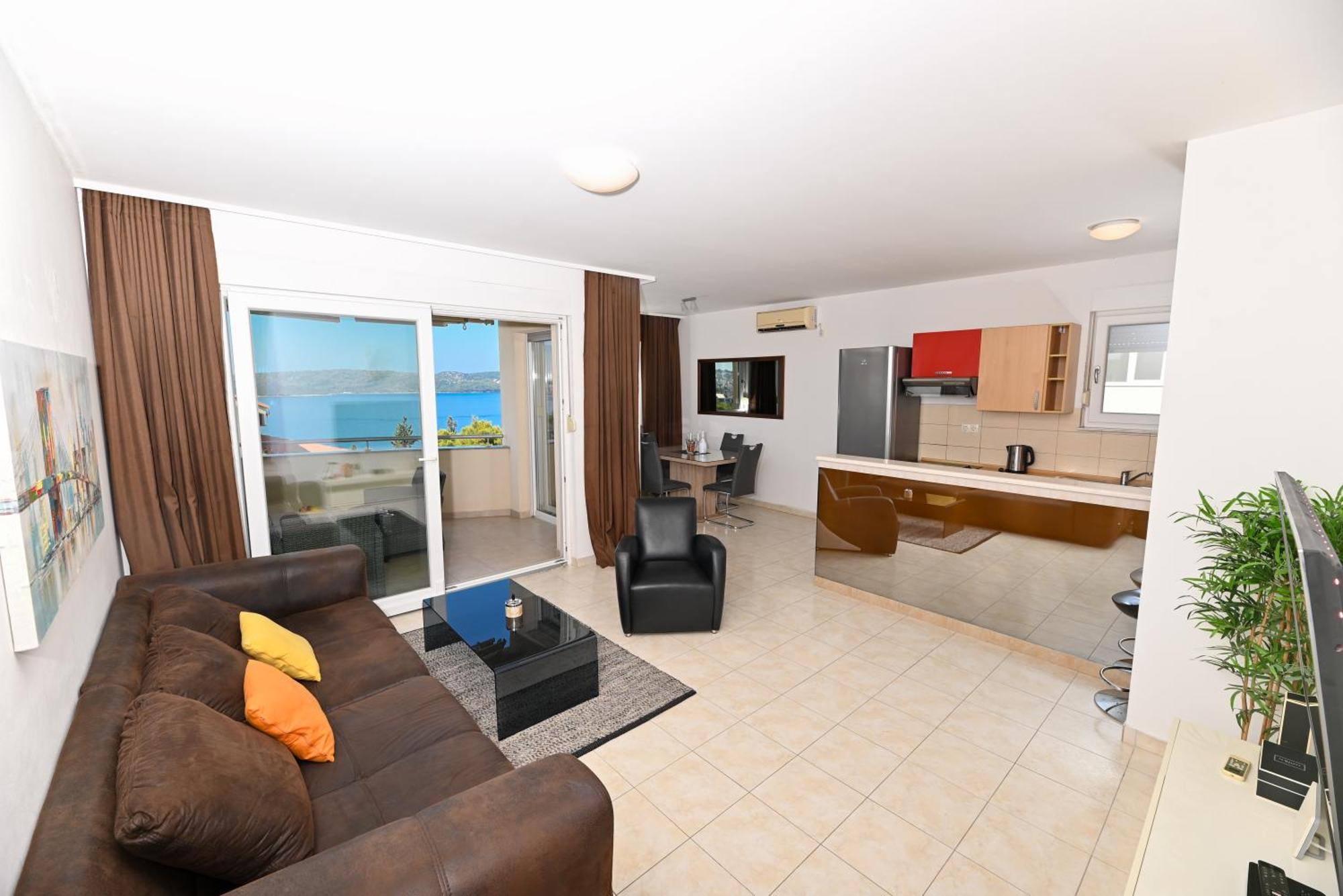 Sunny Place With Sea View Trogir Exterior foto